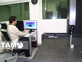 مقايسه قطعه با مدل سه بعدي آن در نرم افزار CMM&nbsp;